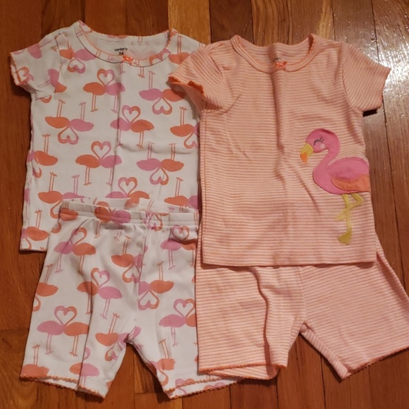 Carter's Other - Set of flamingo pajamas